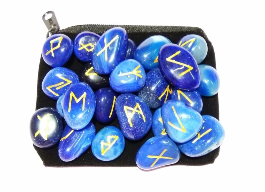 Blue Onyx Rune Set