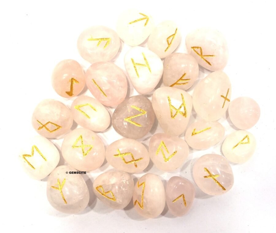 Rose Quartz Rune Set - Image 3