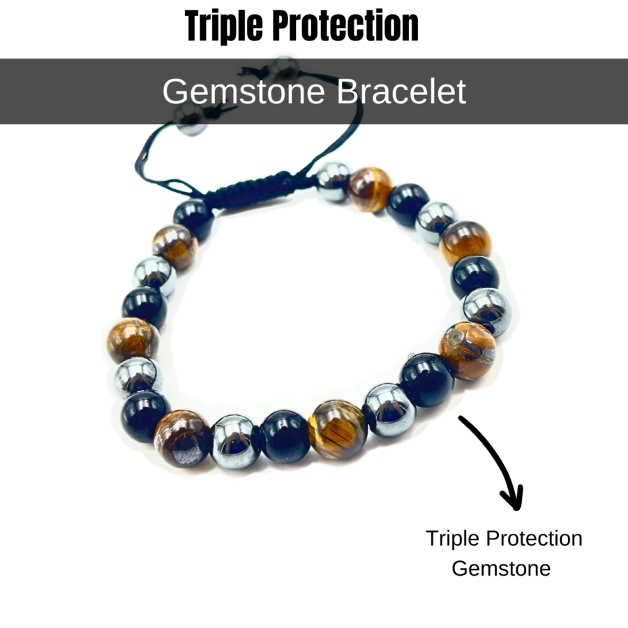 Triple Protection Single Stone Dori Bracelet - Image 2