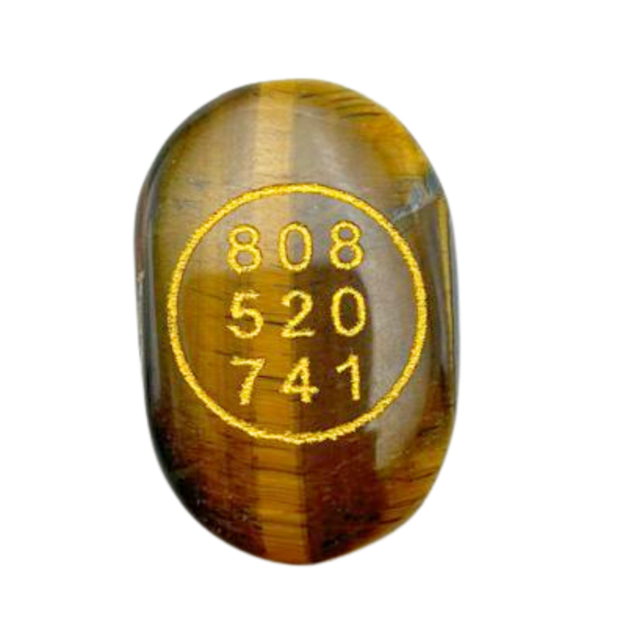 Tiger Eye Zibu Coin