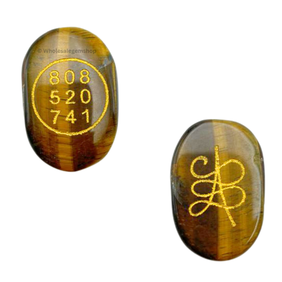 Tiger Eye Zibu Coin - Image 2