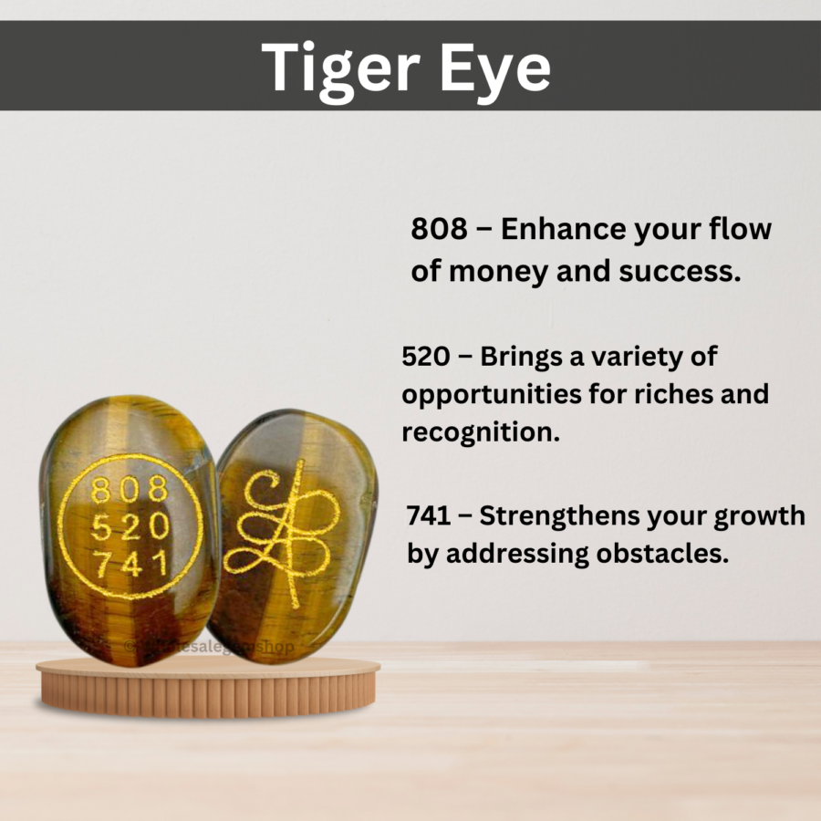 Tiger Eye Zibu Coin - Image 5