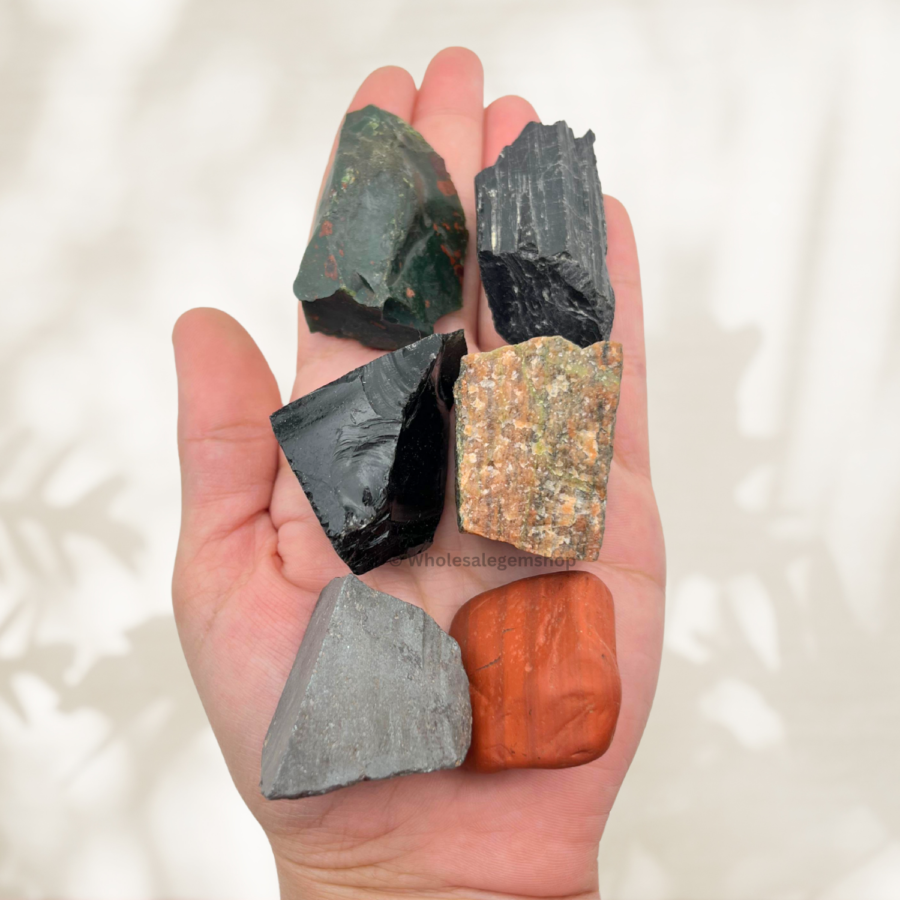 Health Manifestation Crystals Raw Stone Set - Image 2