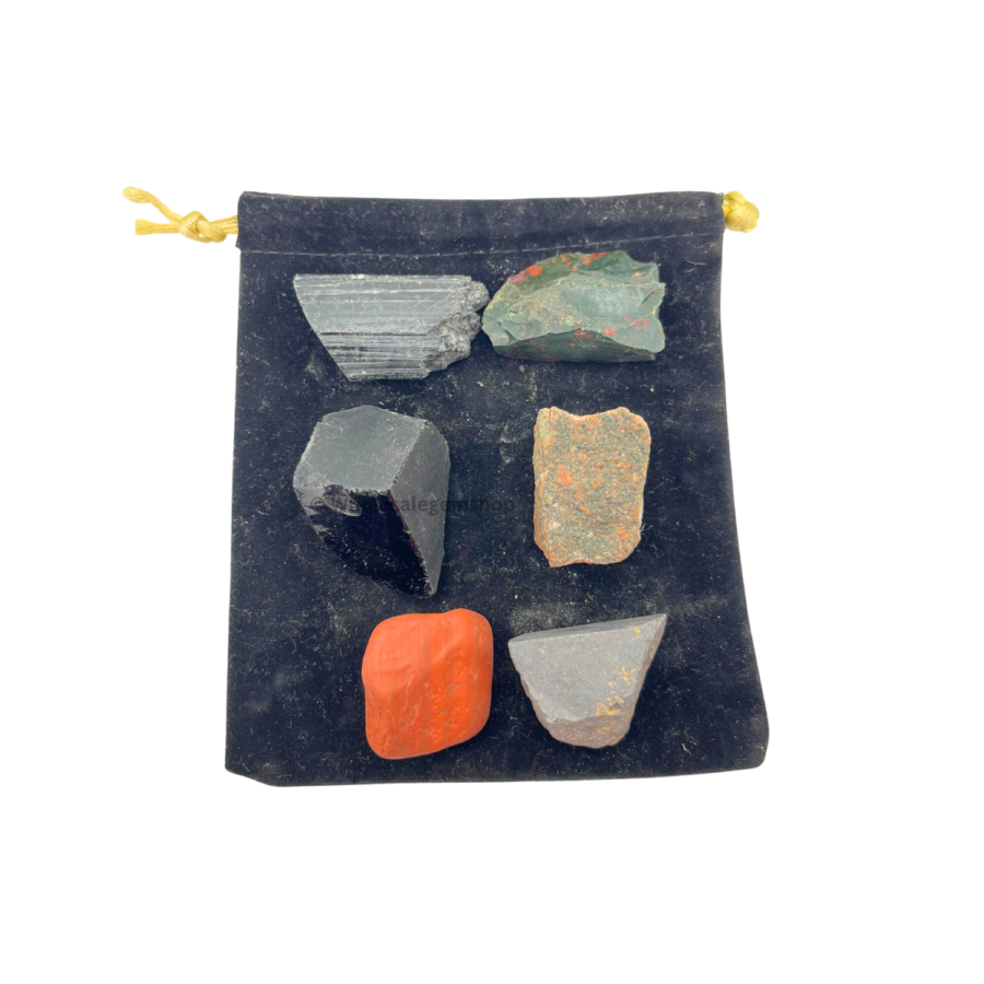 Health Manifestation Crystals Raw Stone Set - Image 5