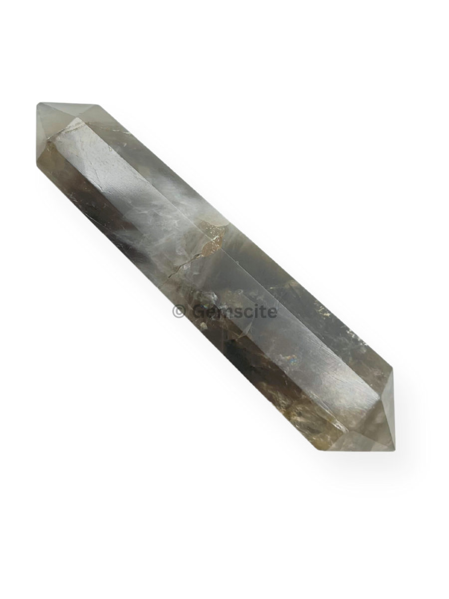 Smokey Quartz Double Point Tower-3 inch - Image 4