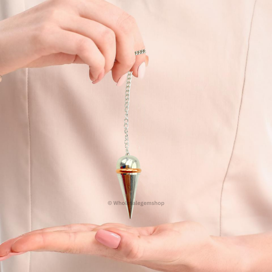 Dowsing With Copper Ring - Silver Metal Pendulums - Image 7