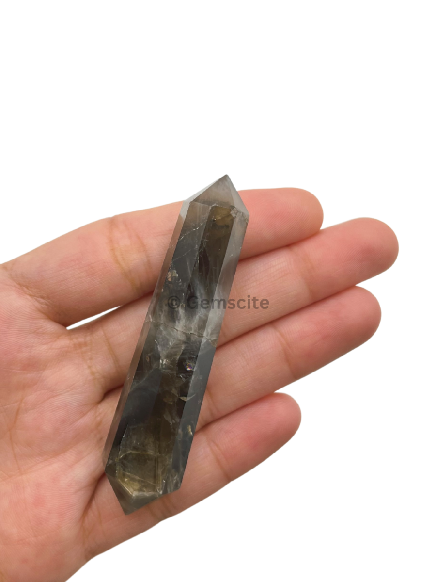 Smokey Quartz Double Point Tower-3 inch