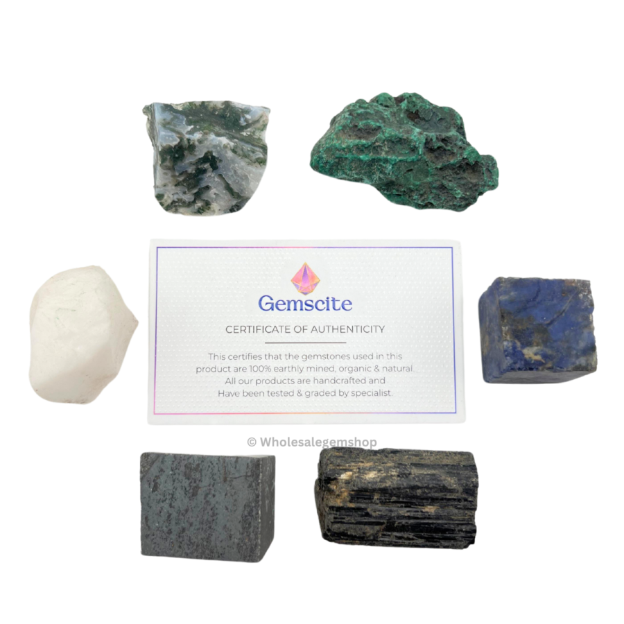 Cancer Fighter Crystals  Raw Stone Set - Image 4