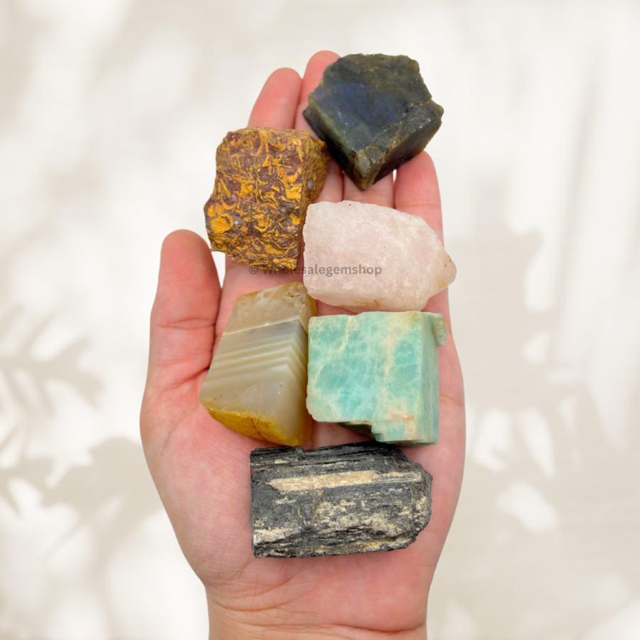 Mood Lifting Crystals Raw Stone Set - Image 2