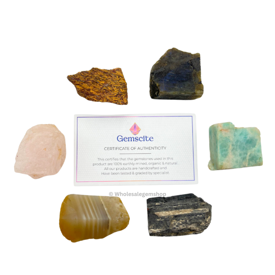 Mood Lifting Crystals Raw Stone Set - Image 4