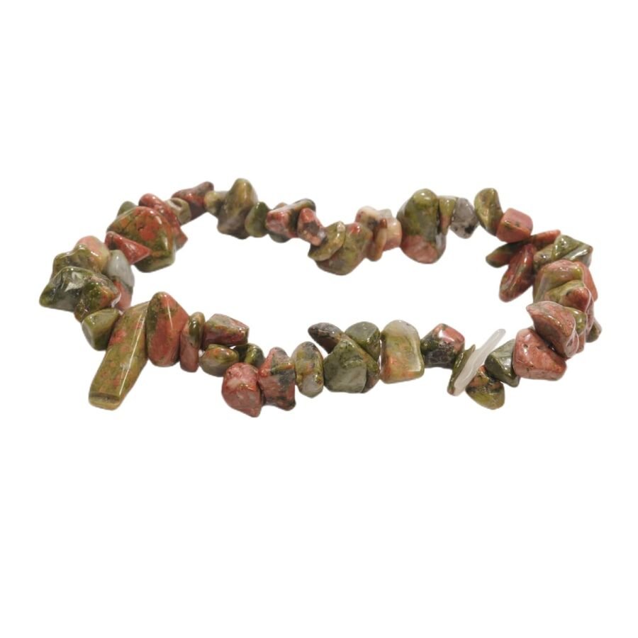 Unakite Chips Bracelets